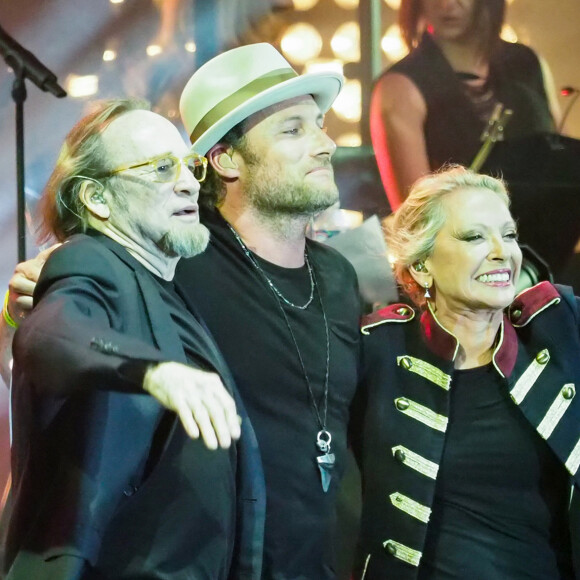 Stephen Stills et Christopher Stills - Véronique Sanson en concert pour l'ouverture du festival des Francofolies de La Rochelle.