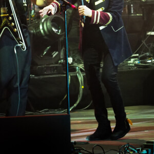 Stephen Stills et Christopher Stills - Véronique Sanson en concert pour l'ouverture du festival des Francofolies de La Rochelle. Le 11 juillet 2018 