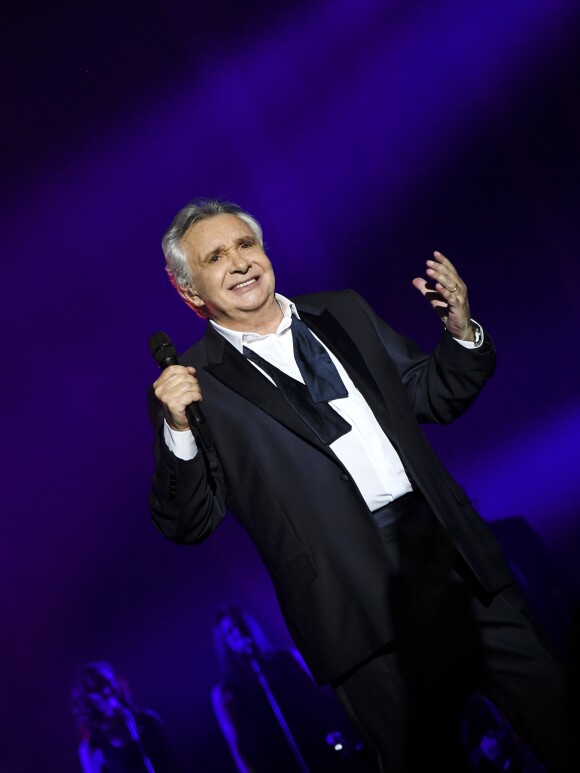 Exclusif - Michel Sardou en concert à la Seine Musicale pour sa dernière tournée "La dernière danse" à Boulogne-Billancourt. Le 26 décembre 2017. © Pierre Perusseau / Bestimage