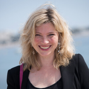 Cécile Bois - Photocall du film "Candice Renoir" au Miptv de Cannes le 7 avril 2014