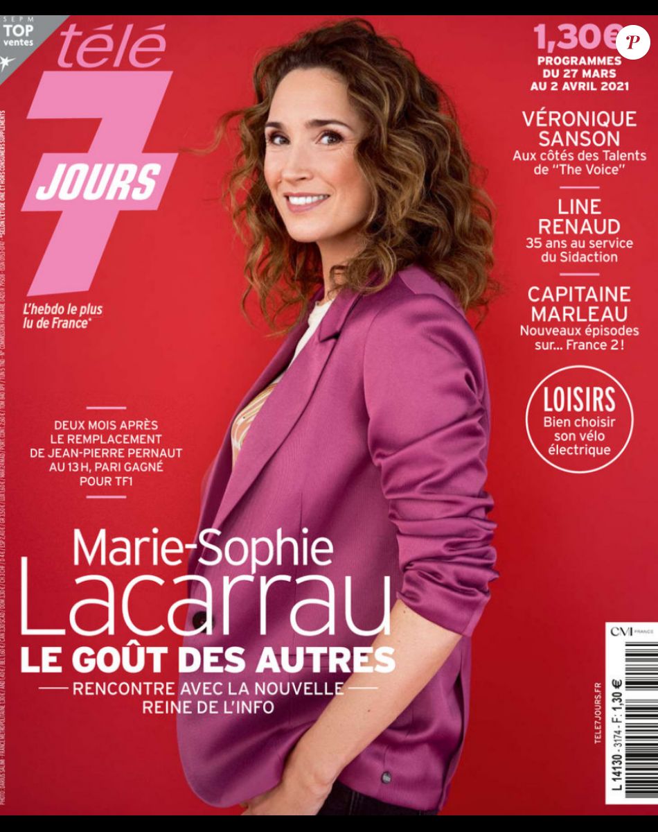 Couverture du dernier numéro de "Télé 7 jours"