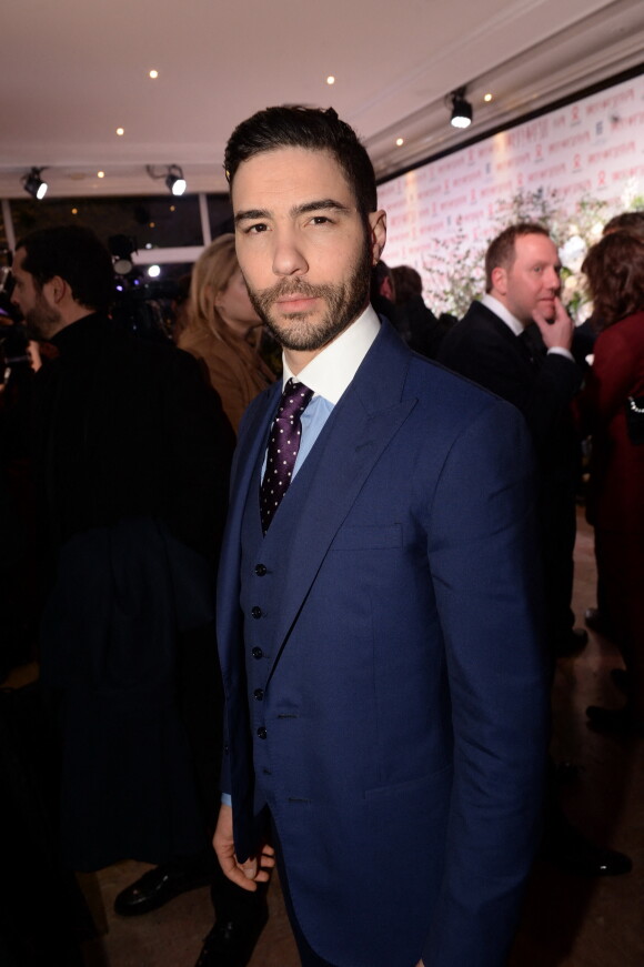 Tahar Rahim - Photocall de la 16ème soirée Sidaction dans la salle de réception du Pavillon d'Armenonville à Paris, France, le 26 janvier 2018. © Rachid Bellak/Bestimage 