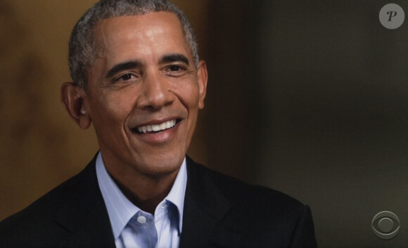 Interview de l'ancien président américain Barack Obama sur CBS pour l'émission 60 Minutes, le 15 novembre 2020. © 60 Minutes/ZUMA Wire