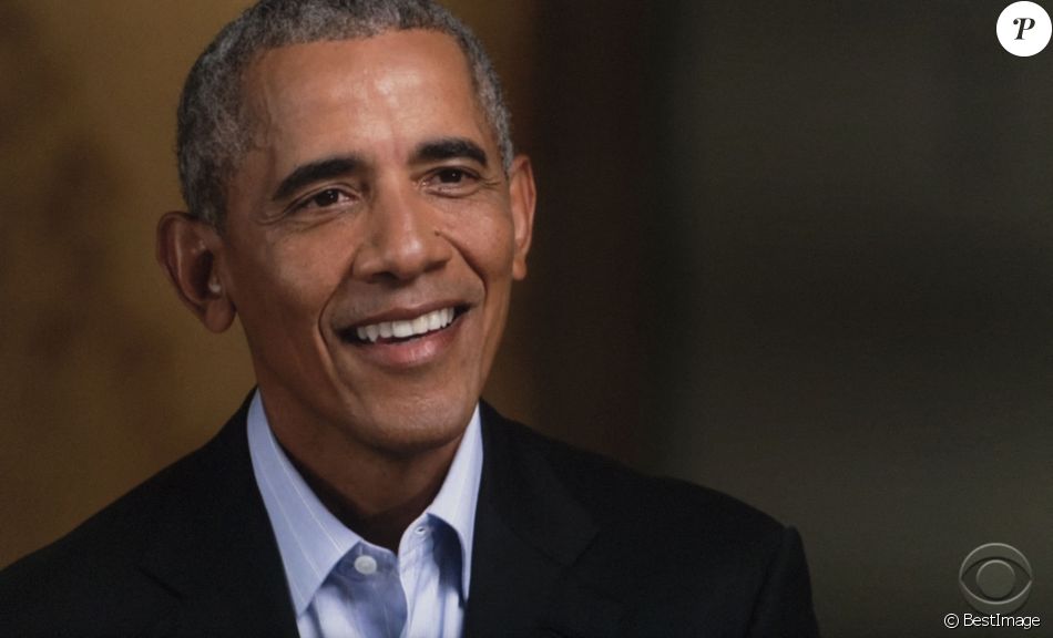 Interview de l'ancien président américain Barack Obama sur CBS pour l'émission 60 Minutes, le 15 novembre 2020. © 60 Minutes/ZUMA Wire