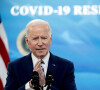 Le Président des Etats-Unis Joe Biden lors d'un discours sur la situation sanitaire actuelle et les vaccins contre le Coronavirus (Covid-19) à la Maison Blanche à Washington, le 29 mars 2021. 