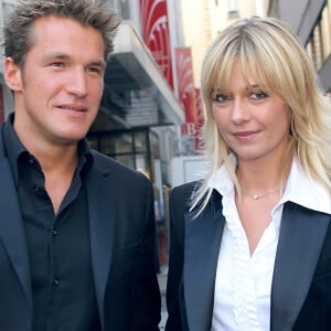 Benjamin Castaldi et Flavie Flament le 5 septembre 2006 à Paris.