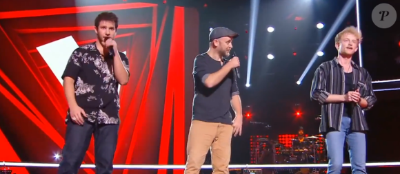 Le candidat Paulo remporte sa battle contre Bryan et Jérémy dans "The Voice" - Équipe de Vianney, TF1
