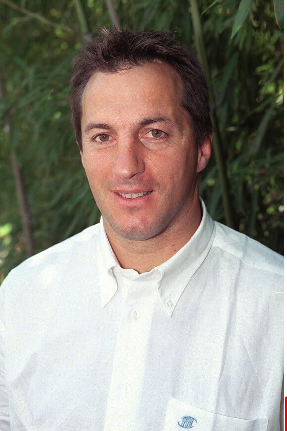 Philippe Sella à Roland-Garros. Paris. Le 29 mai 2001. © Nicolas Khayat/ABACA