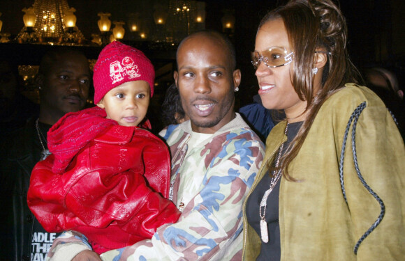 DMX, son épouse et leur fils à l'avant-première du film Cradle 2 The Graves à New York.
