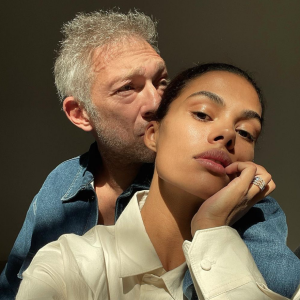 Tina Kunakey et Vincent Cassel. 2021.