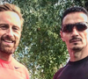 Aziz Essayed (Loft Story 2001) avec Frank Delay pour des entraînements sportifs intensifs - Instagram