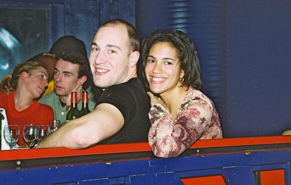Christophe et Julie de "Loft Story", émission diffusée en 2001.