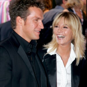 Benjamin Castaldi et Flavie Flament le 5 septembre 2006 à Paris.