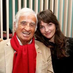 Jean-Paul Belmondo et sa petite-fille Annabelle à Paris. © Dominique Jacovides/Bestimage