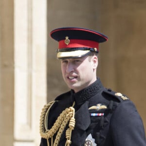 Les princes Harry et William arrivent à la chapelle St. George au château de Windsor - Mariage du prince Harry et de Meghan Markle au château de Windsor, Royaume Uni, le 19 mai 2018. 