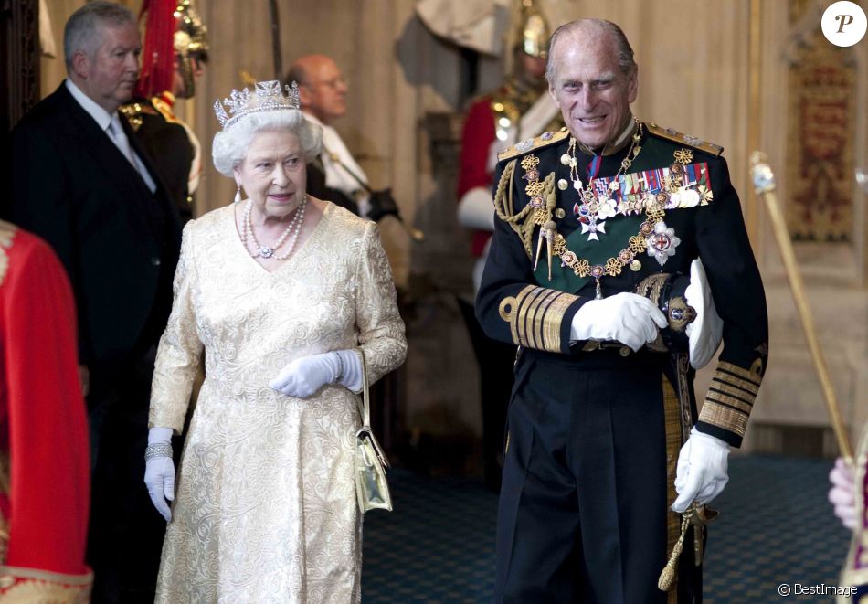 La reine Elizabeth II et le prince Philip en 2010.