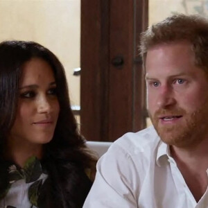 Le prince Harry et Meghan Markle, duc et duchesse de Sussex, le 22 février 2021.