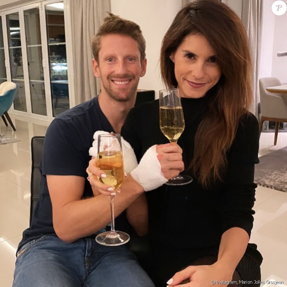 Romain Grosjean et Marion Jolles Grosjean continuent de partager des photos souvenirs de leur road trip en Floride.