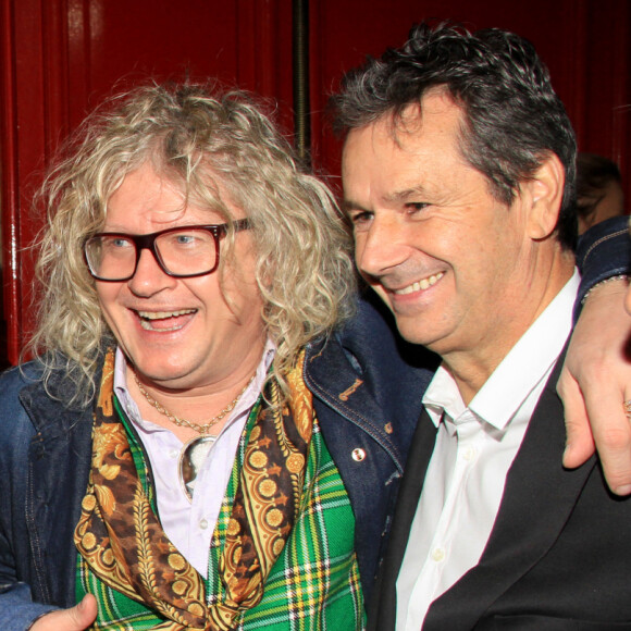 Le prince Bokassa, Pascal Soetens, Pierre-Jean Chalençon, Christophe Leroy - Premier anniversaire de la Conciergerie Castel by TAO à Paris. © Philippe Baldini / Bestimage