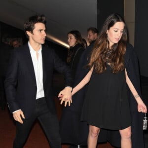 Anouchka Delon et son compagnon Julien Dereims - Avant-première du film "Toute ressemblance..." au cinéma UGC Ciné Cité Les Halles à Paris, le 25 novembre 2019. © Coadic Guirec/Bestimage