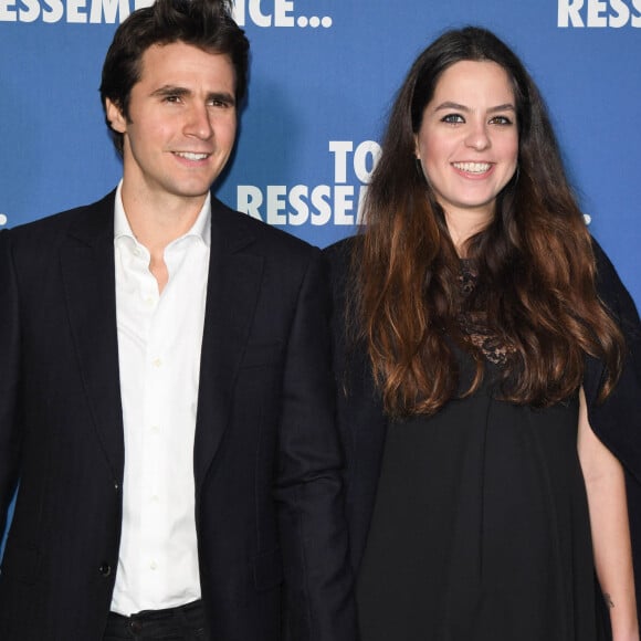 Anouchka Delon et son compagnon Julien Dereims - Avant-première du film "Toute ressemblance..." au cinéma UGC Ciné Cité Les Halles à Paris, le 25 novembre 2019. © Coadic Guirec/Bestimage