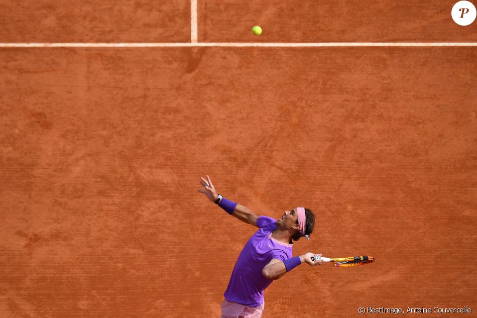 Rafael Nadal affronte et bat Grigor Dimitrov lors du tournoi de tennis Rolex Monte Carlo Masters 2021 à Monaco, le 15 avril 2021. © Antoine Couvercelle/Panoramic/Bestimage