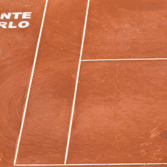 Rafael Nadal affronte l'Argentin Federico Delbonis lors du tournoi de tennis Rolex Monte Carlo Masters 2021 à Monaco, le 14 avril 2021. © Antoine Couvercelle/Panoramic/Bestimage