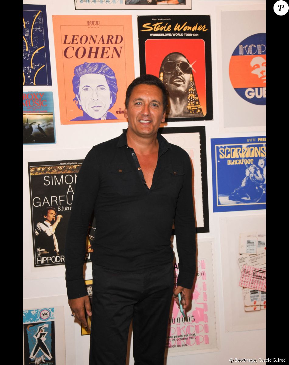 Semi-exclusif - Dany Brillant - Exposition d'Albert Koski "Rock Art" à la Galerie Laurent Godin à Paris le 3 juin 2019. © Coadic Guirec/Bestimage