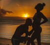 Christina Milian et M. Pokora annonçant l'arrivée prochaine de leur deuxième enfant, alors qu'ils se trouvaient à La Réunion en décembre 2020.
