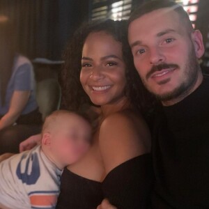 Christina Milian et M. Pokora avec leur fils Isaiah. Photo publiée par Christina Milian sur Instagram le 31 janvier 2021