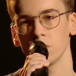 Edgar sauvé lors de l'épreuve des KO par Florent Pagny dans "The Voice" - TF1
