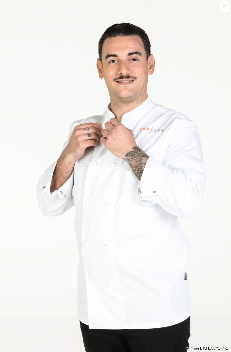Arnaud Baptiste, candidat à "Top Chef 2021" sur M6.