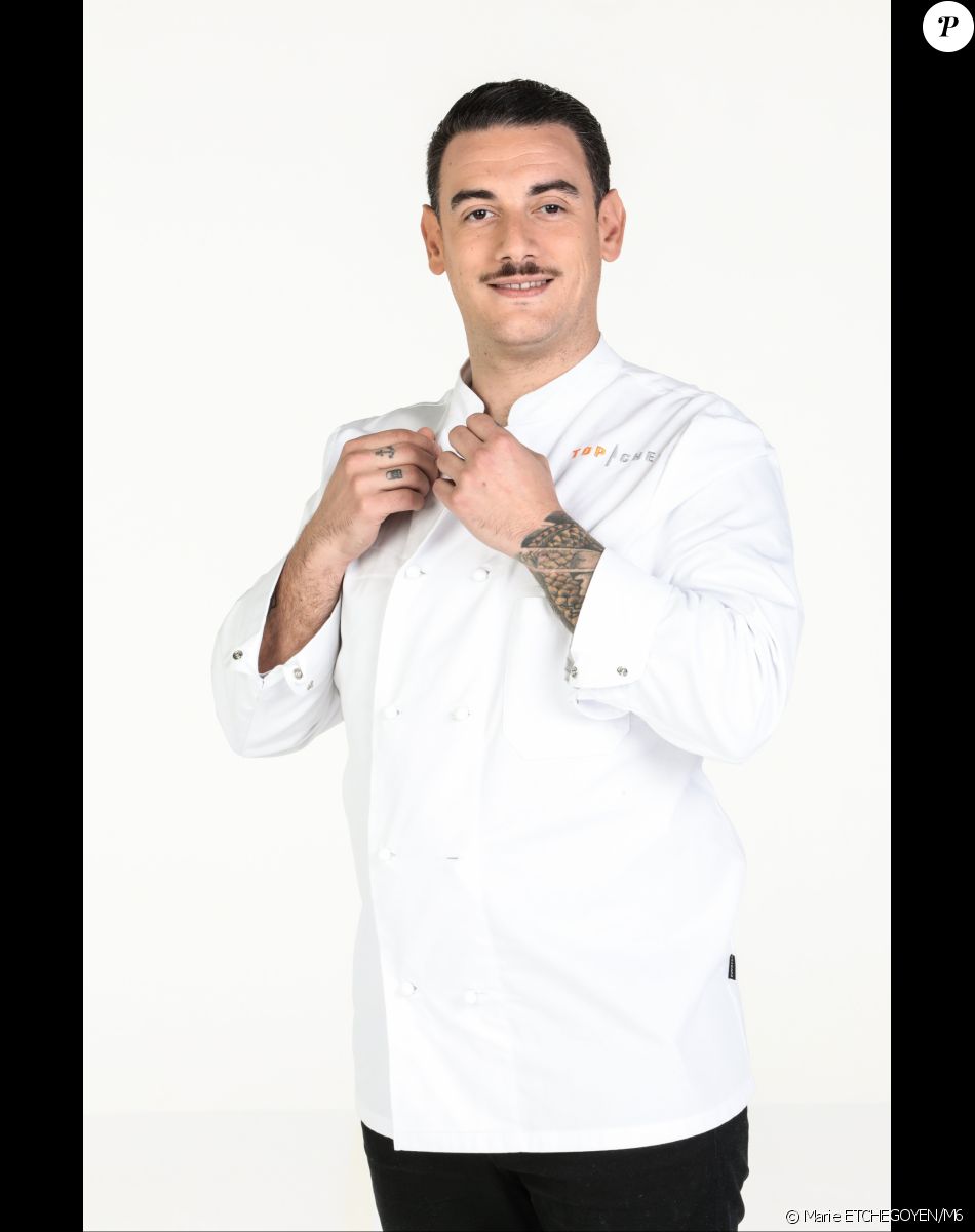 Arnaud Baptiste, candidat à "Top Chef 2021" sur M6.