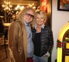 Exclusif - Pierre-Jean Chalençon et Sophie Davant - Soirée d'ouverture de l'évènement "Tapis rouge sur les Puces de Paris" à Saint Ouen © Philippe Baldini/Bestimage 