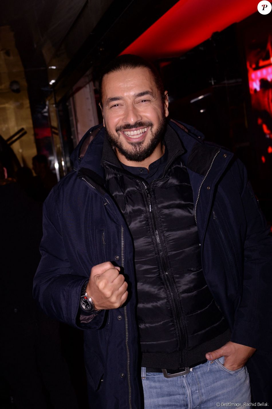 Exclusif - Moundir Zoughari à l'after-party de la finale de l'émission "Danse avec les Stars" (DALS) au VIP ROOM à Paris le 23 novembre 2019. © Rachid Bellak / Bestimage