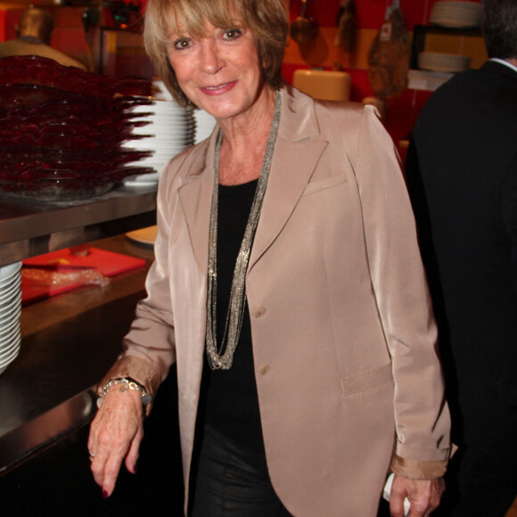 Alice Dona (presente en meme temps que son ex-compagnon Laurent Boyer) - Soiree pour le lancement du livre de cuisine de Sophie Davant et Christian Leclou "La cuisine de Sophie et Christian" au restaurant "Le Clou de Fourchette" a Paris le 8 octobre 2013.