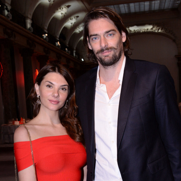 Camille Lacourt et sa compagne Alice Detollenaere lors du déjeuner d'affaires "Edition Spéciale Femmes" de la 5ème édition du Chinese Business Club à l'occasion de la journée internationales des droits des femmes au Pavillon Cambon Potel et Chabot, à Paris, France © Rachid Bellak/Bestimage