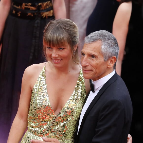 Mélanie Page et son mari Nagui - Montée des marches du film "Les plus belles années d'une vie" lors du 72ème Festival International du Film de Cannes. Le 18 mai 2019 © Jacovides-Moreau / Bestimage