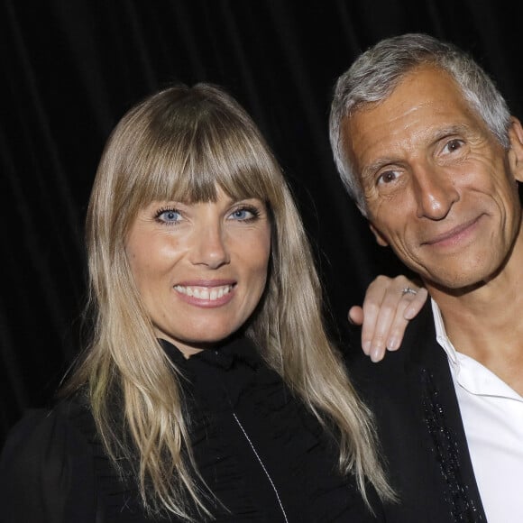 Nagui et sa femme Mélanie Page lors de la 31ème cérémonie des Molières 2019 aux Folies Bergère à Paris, France, le 13 mai 2019. © Cédric Perrin/Bestimage