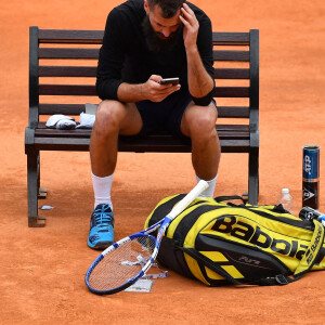 Benoît Paire - Tennis : Rolex Monte Carlo Masters le 10 avril 2021. © Antoine Couvercelle / Panoramic / Bestimage