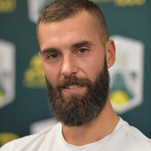 Benoît Paire en conférence de presse lors du tournoi Rolex Paris Masters 2019, le 30 octobre 2019. © Perusseau-Veeren/Bestimage