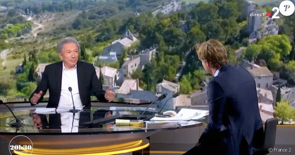 Michel Drucker invité de "20h30 le dimanche" sur France 2 - 25 avril 2021