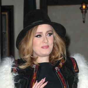 La chanteuse Adele à New York le 20 novembre 2015.