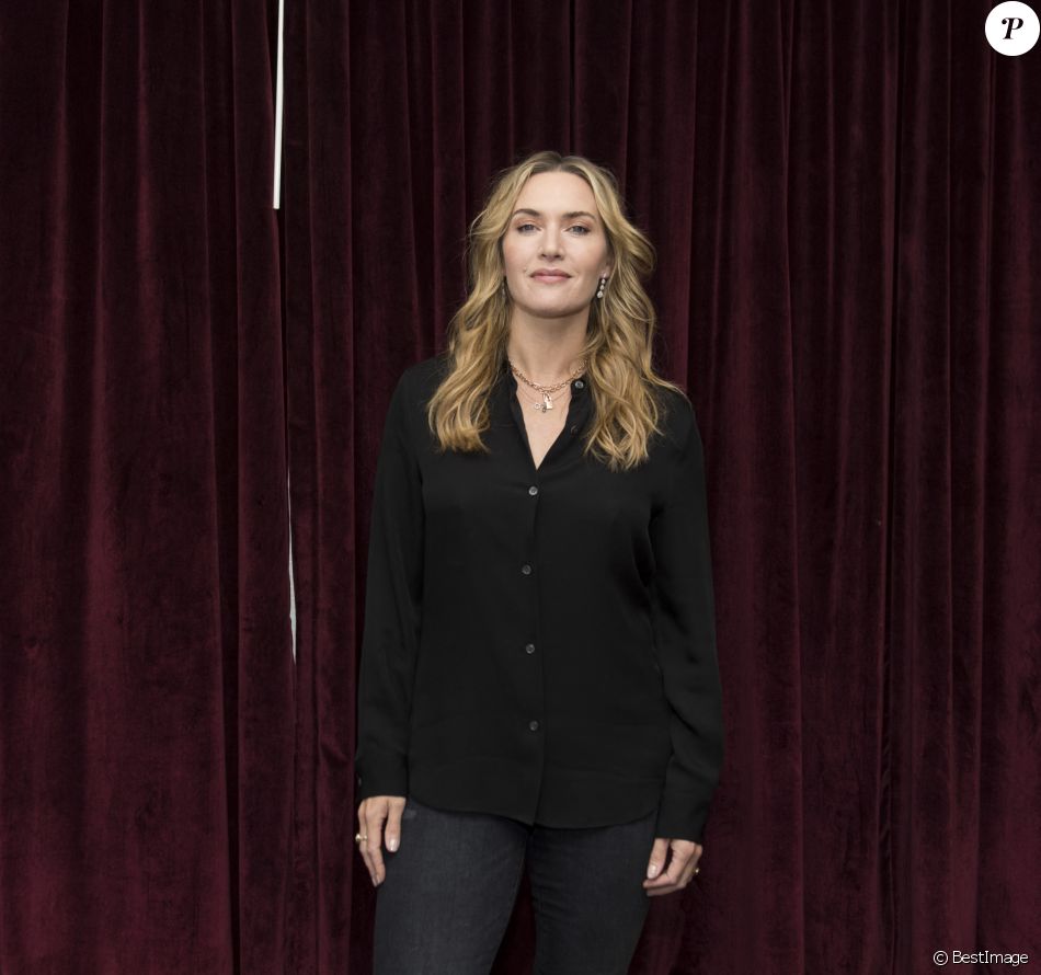 Kate Winslet en conférence de presse au Toronto International Film Festival 2017 (TIFF), le 9 septembre 2017.