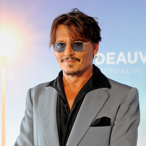 Johnny Depp au photocall du film "Waiting For The Barbarians" lors du 45éme festival du Cinéma Américain de Deauville, France, le 8 septembre 2019.