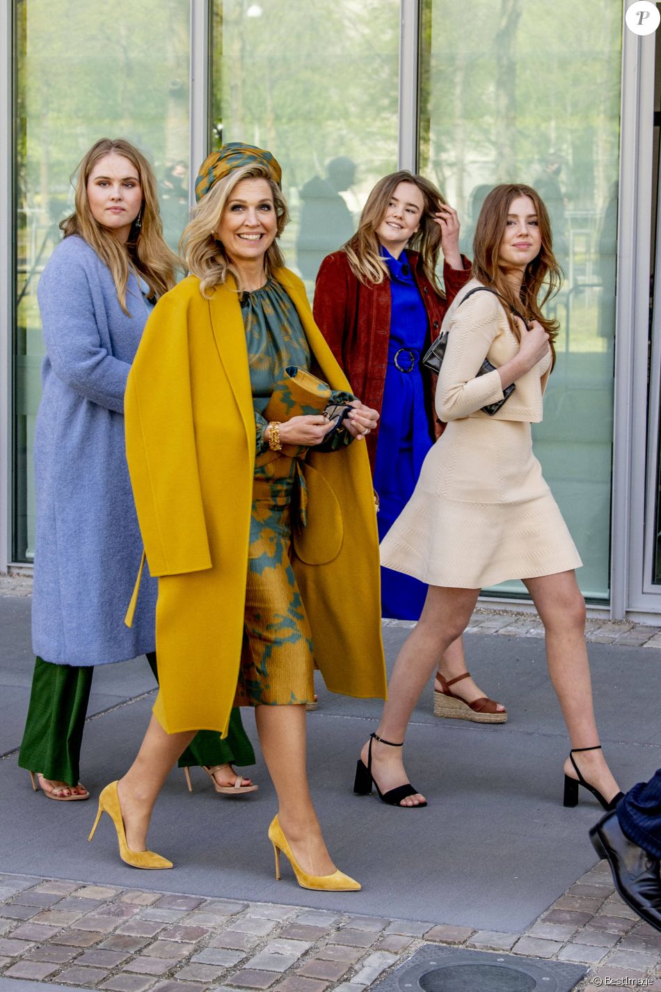 Ariane Des Pays-bas Taille La reine Maxima des Pays-Bas avec ses filles la princesse Alexia des