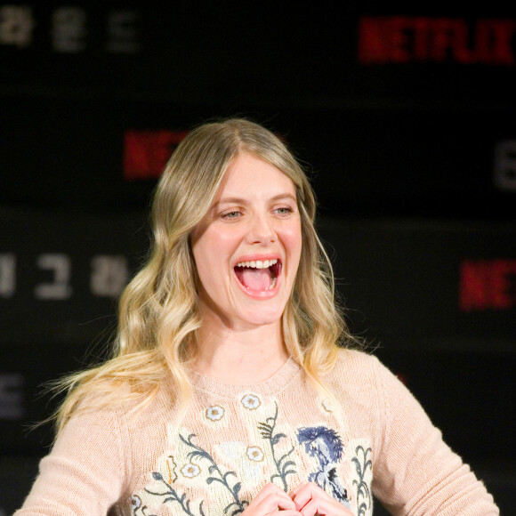 Mélanie Laurent - Conférence de presse de la série "Six Underground" sur Netflix à Séoul en Corée du Sud le 2 décembre 2019.