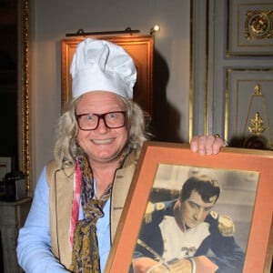Exclusif - Pierre-Jean Chalençon lors d'un dîner au Palais Vivienne à Paris le 9 décembre 2020. © Baldini / Bestimage 
