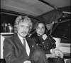 Archives - Le chanteur Christophe et sa femme Véronique Bevilacqua. Paris. 1982.