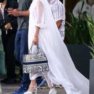 Jennifer Lopez et Alex Rodriguez au Modern Miami Luxury Hotel. Le 10 février 2021.